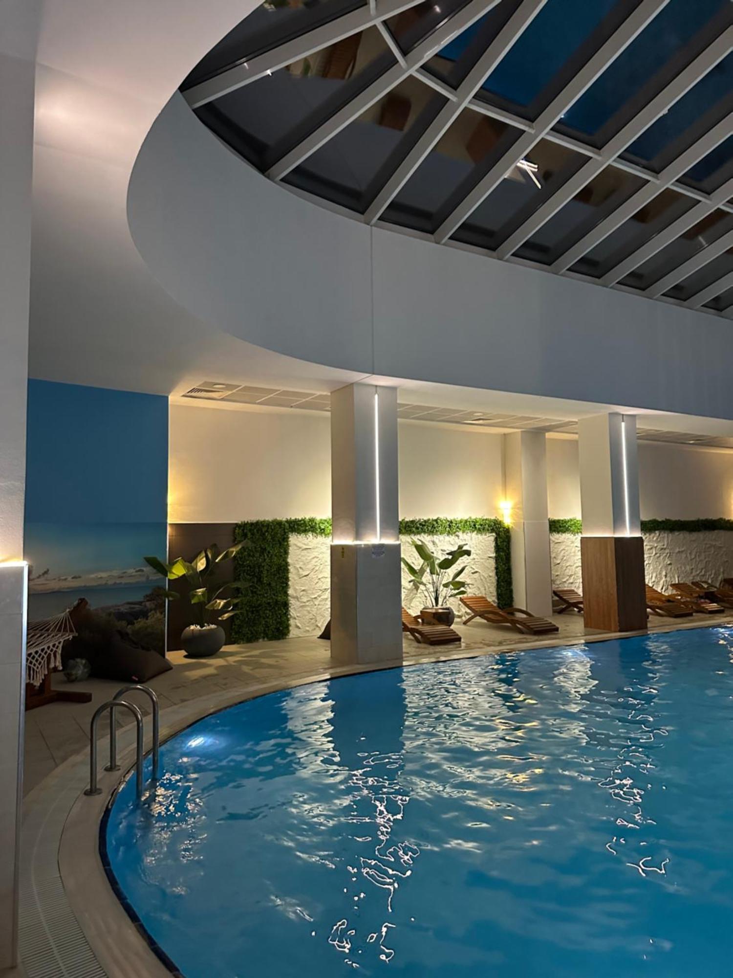 Cevahir Sky City Apartment With Spa, Pool & Fitness Included Скопье Экстерьер фото