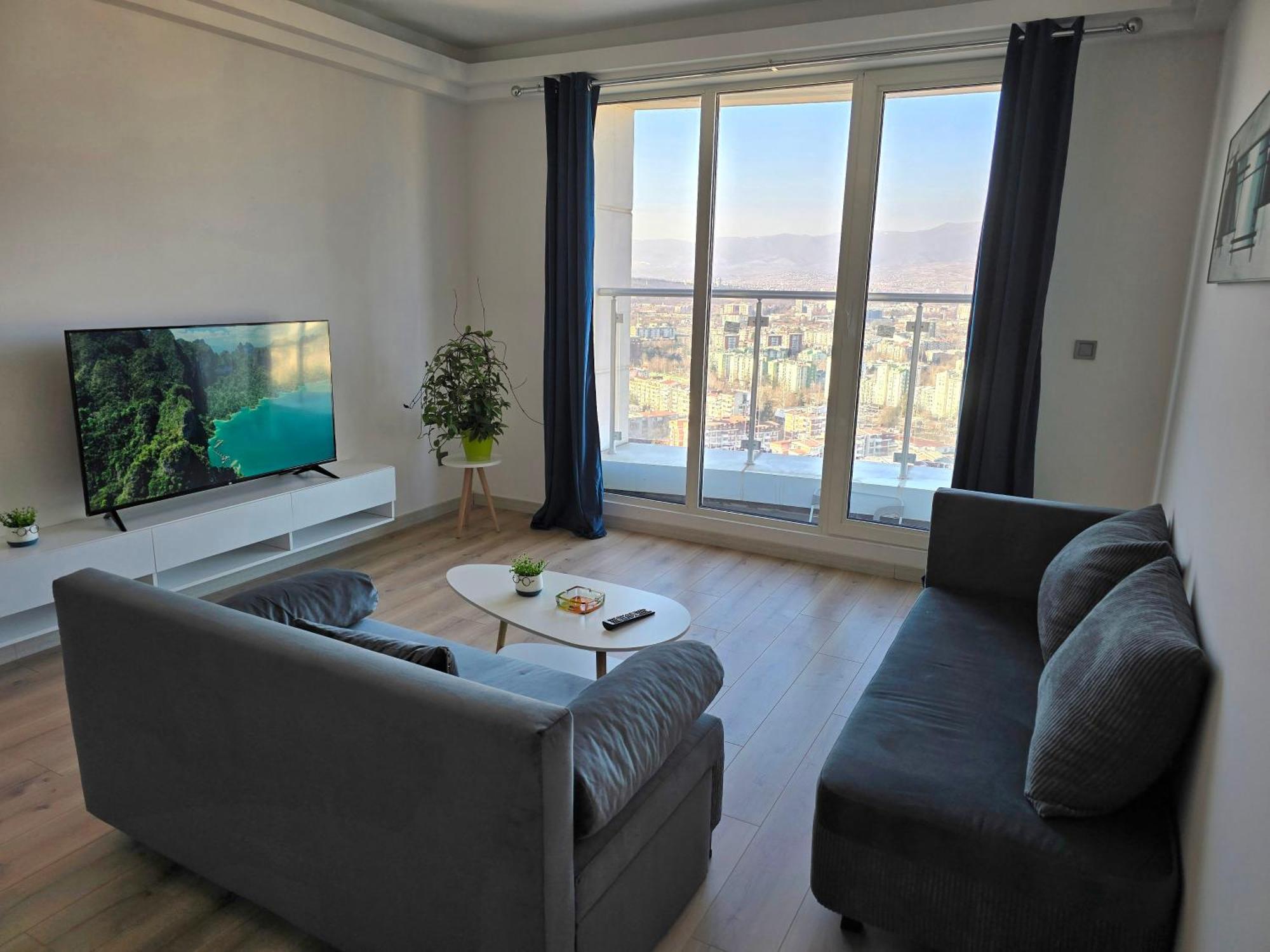 Cevahir Sky City Apartment With Spa, Pool & Fitness Included Скопье Экстерьер фото